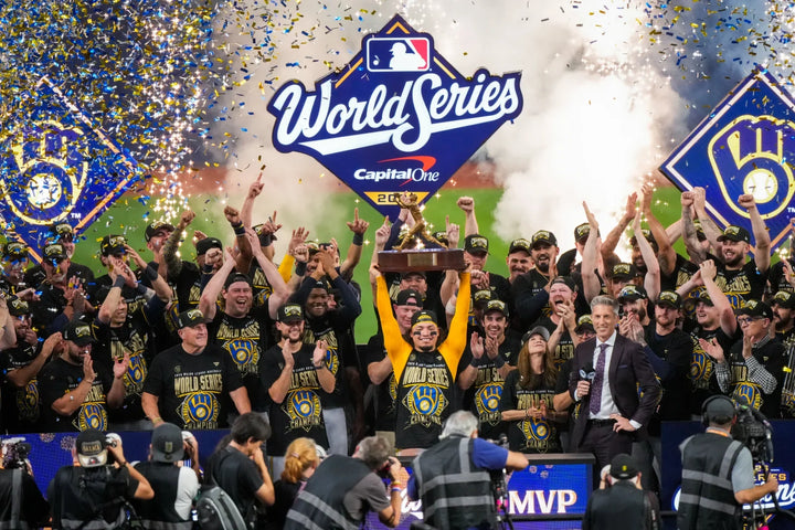 Milwaukee Brewers 2026 World Series Champions Jersey Board