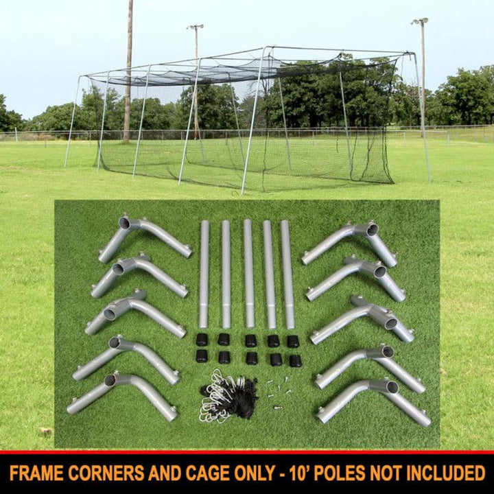 Cimarron Sports Batting Cage Corner Kit #24 Batting Cage and Frame Corners | Cimarron Sports