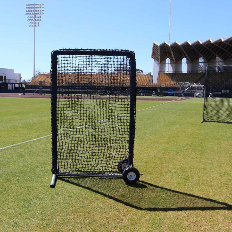 Cimarron Sports Protective Screen 6' x 4' Safety Net and Premier Frame with Wheels | Cimarron