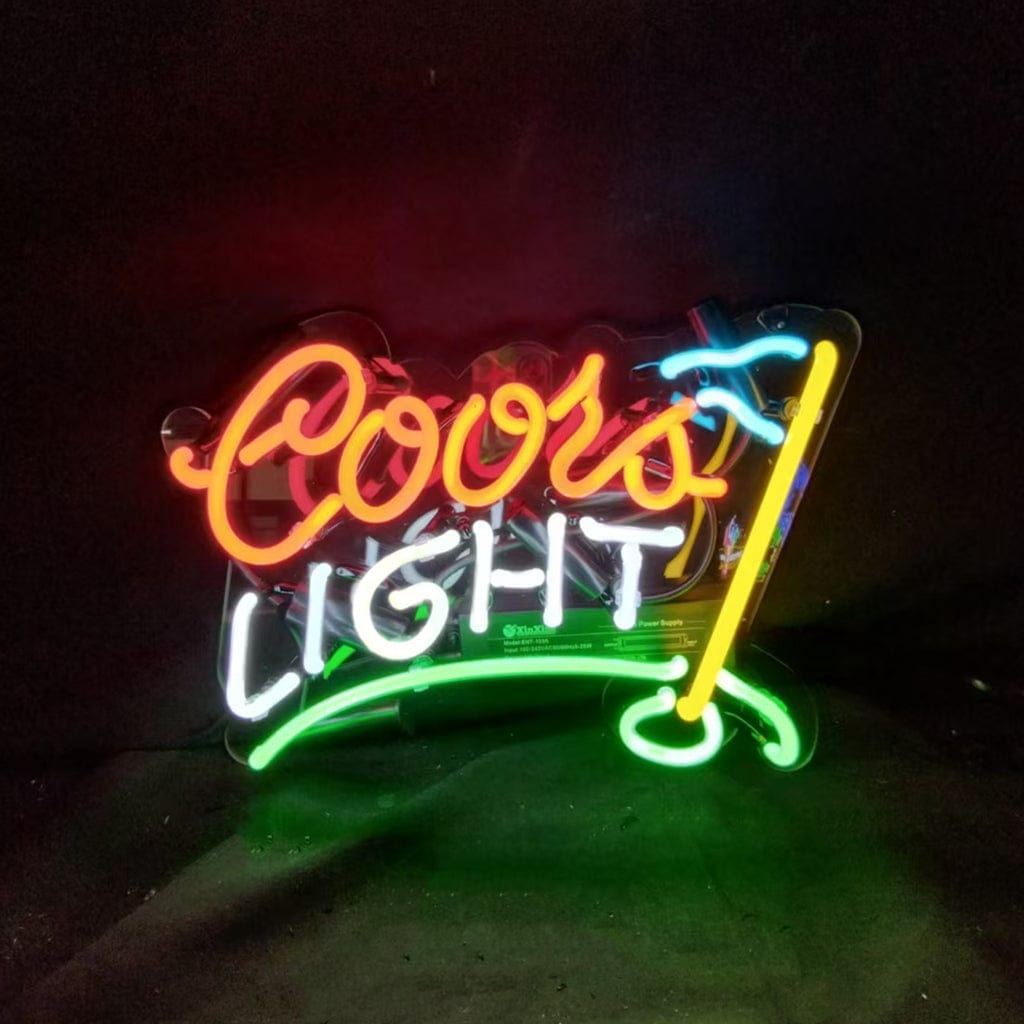 Coors Light Golf Neon Sign Light