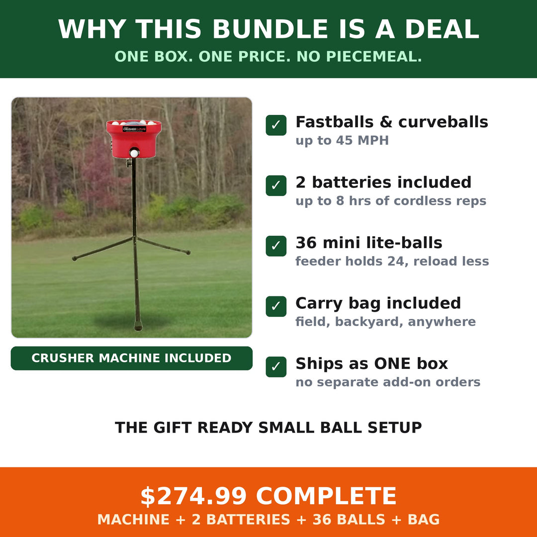 Why the Crusher Bundle is a deal: one box, one price