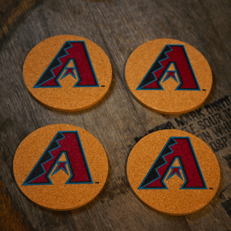 Dugout Mugs® Coasters Arizona Diamondbacks Dugout Mugs® Cork Coasters