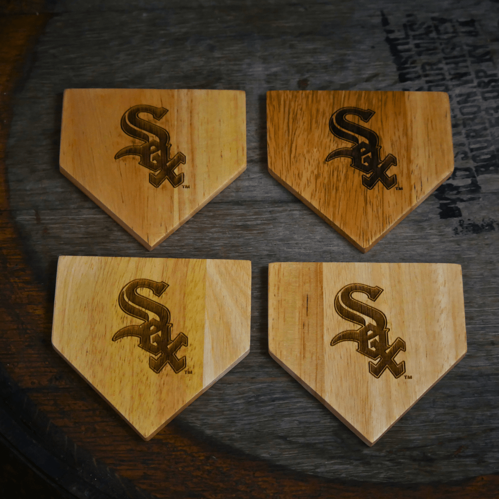 Dugout Mugs® Coasters Chicago White Sox Dugout Mug® Wood Coaster