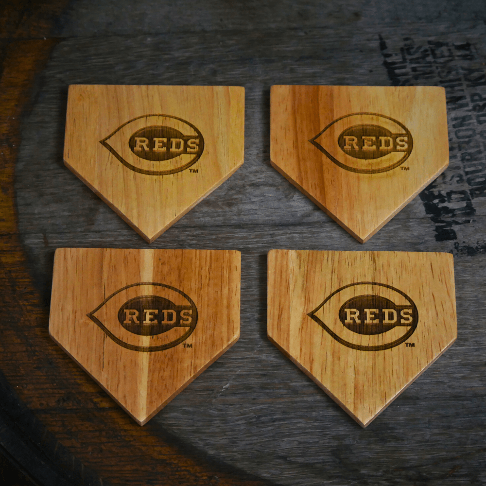 Dugout Mugs® Coasters Cincinnati Reds Dugout Mug® Wood Coaster