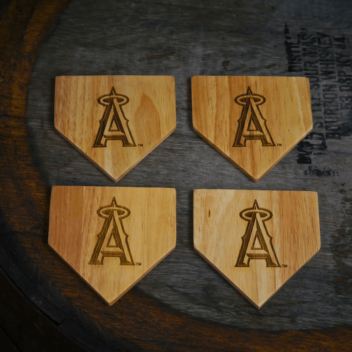 Dugout Mugs® Coasters Los Angeles Angels Dugout Mug® Wood Coaster