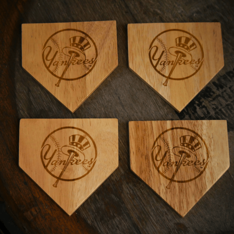 Dugout Mugs® Coasters New York Yankees Dugout Mug® | Wood Coaster