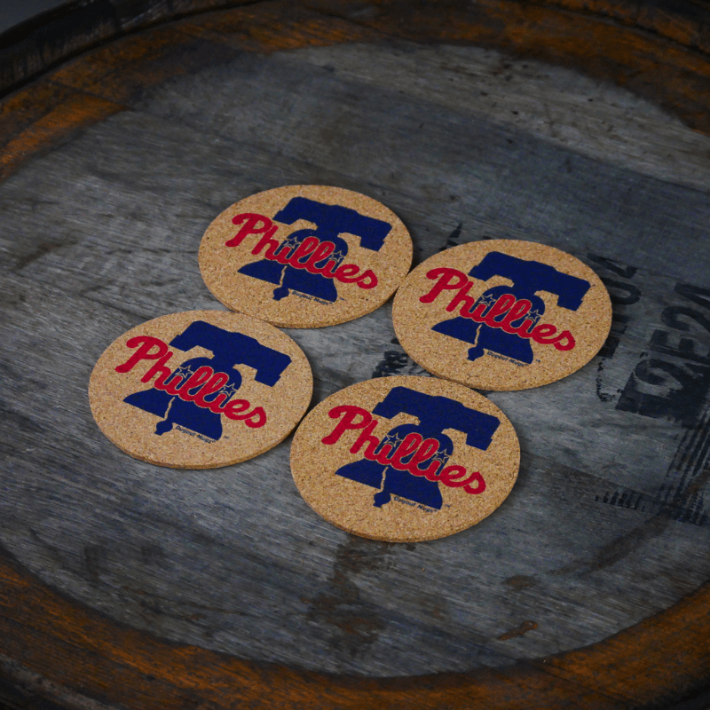 Dugout Mugs® Coasters Philadelphia Phillies Dugout Mugs® Cork Coasters