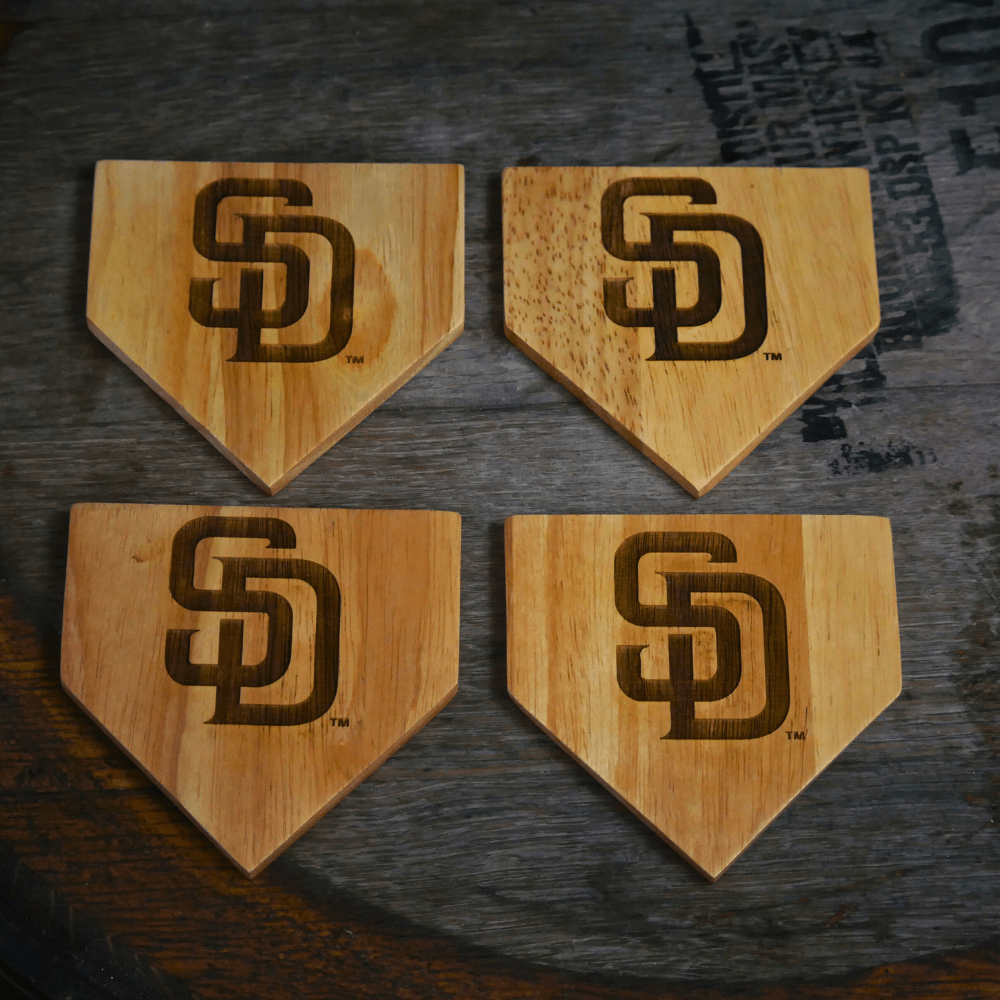 Dugout Mugs® Coasters San Diego Padres Dugout Mug® Wood Coaster