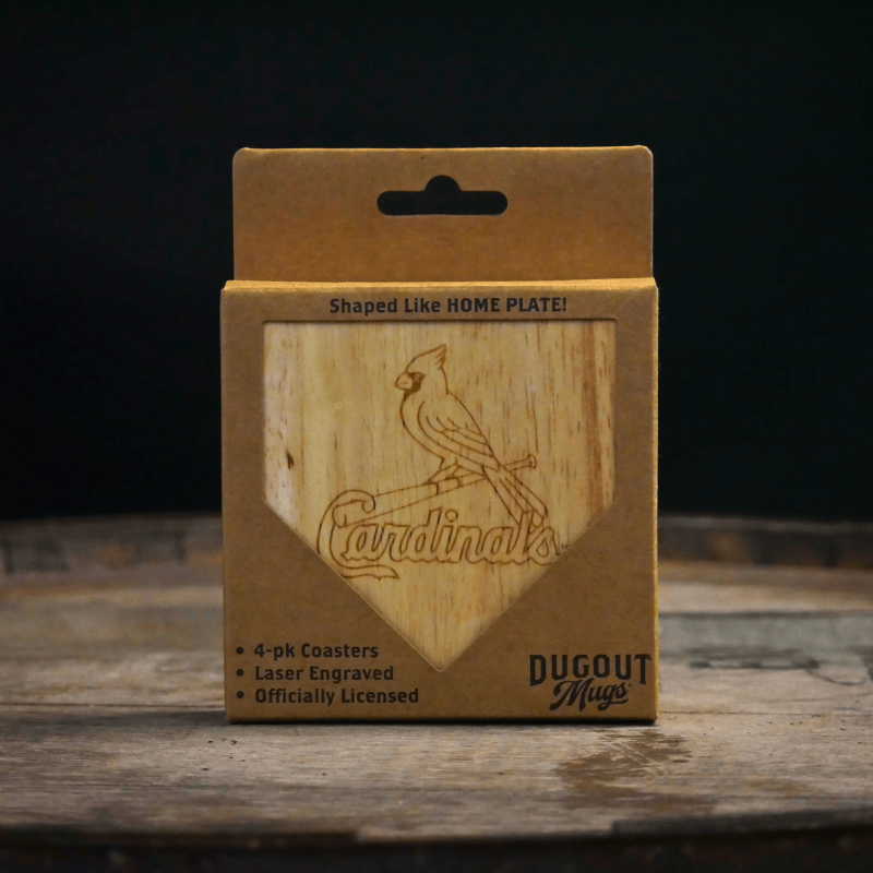 Dugout Mugs® Coasters St. Louis Cardinals Dugout Mug® | Wood Coaster