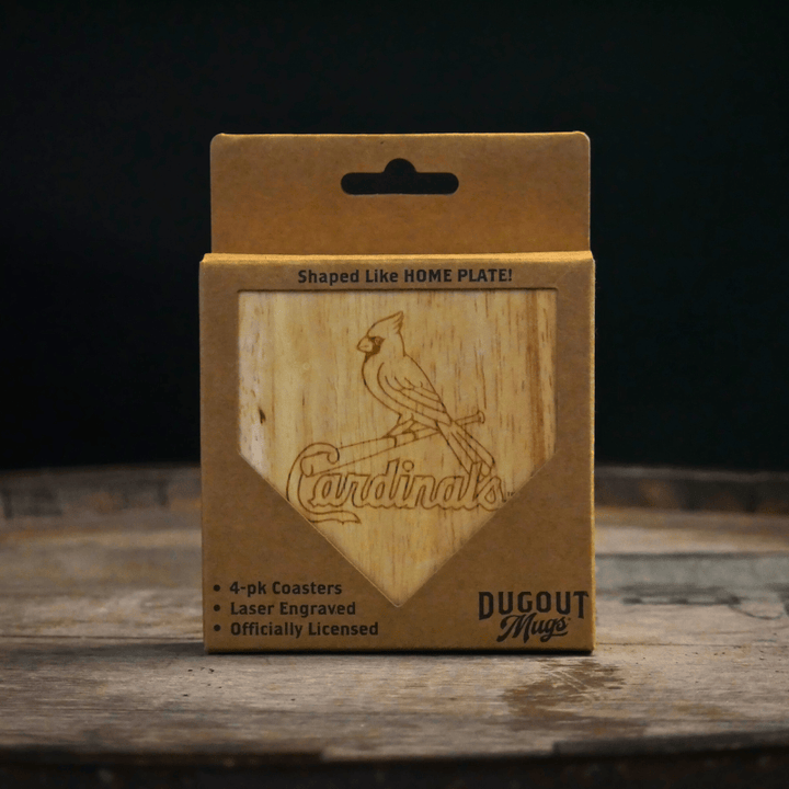 Dugout Mugs® Coasters St. Louis Cardinals Dugout Mug® | Wood Coaster
