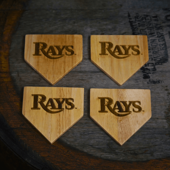 Dugout Mugs® Coasters Tampa Bay Rays Dugout Mug® Wood Coaster