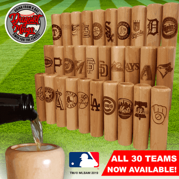 Dugout Mugs® MLB Teams - Dropdown Choose Your MLB Team Logo Dugout Mug®