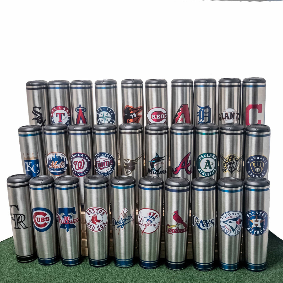 Dugout Mugs® MLB Teams - Dropdown Choose your MLB Team Logo Metal Dugout Mug®