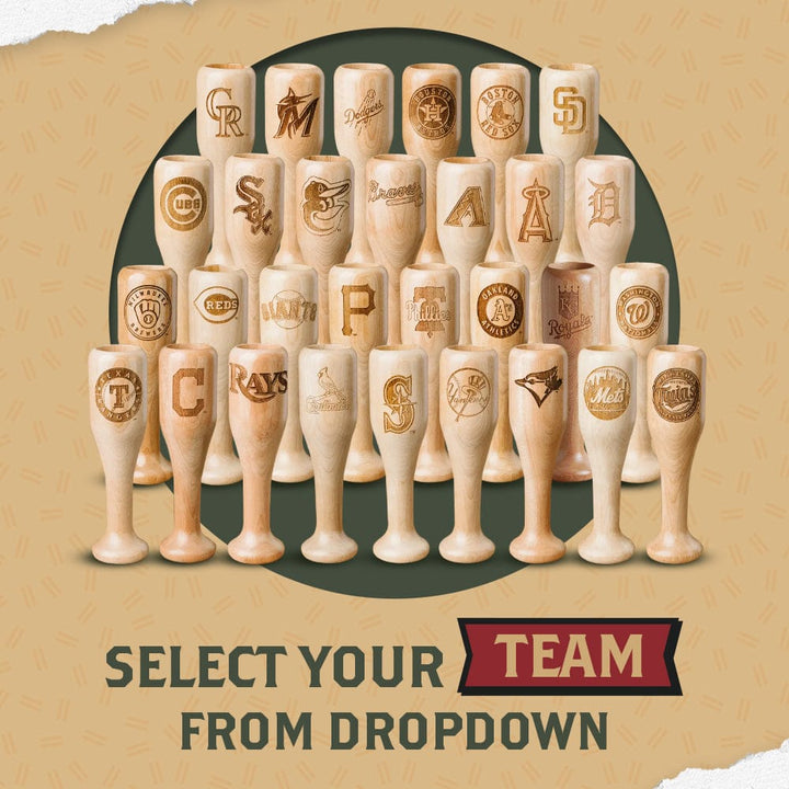 Dugout Mugs® MLB Teams - Dropdown Choose Your MLB Team Logo Wined Up®