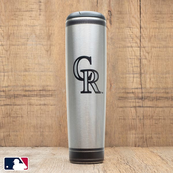 Dugout Mugs® MLB Teams - Dropdown Colorado Rockies Metal Dugout Mug Choose your MLB Team Logo Metal Dugout Mug®