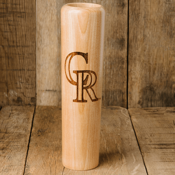 Dugout Mugs® MLB Teams - Dugout Mug Colorado Rockies "CR" Dugout Mug® - Baseball Bat Mug Collective