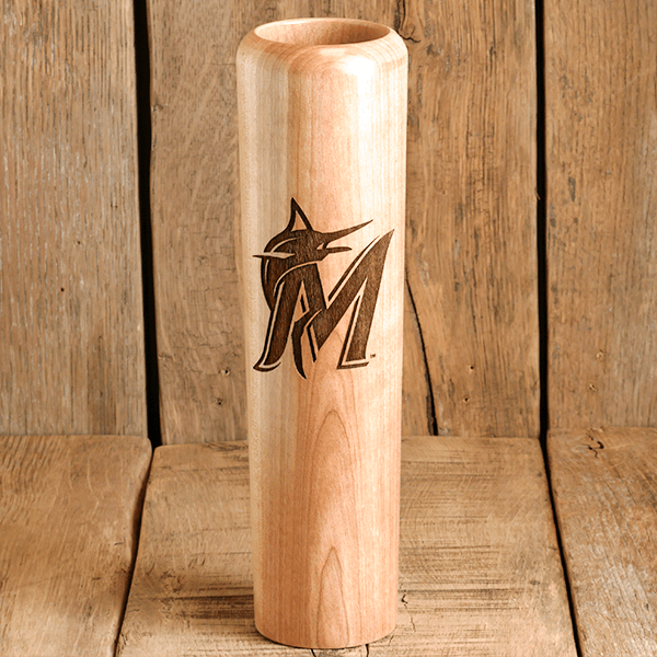 Dugout Mugs® MLB Teams - Dugout Mug Miami Marlins "M" Dugout Mug® | Baseball Bat Mug Collective