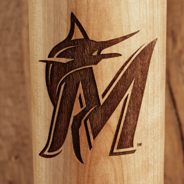 Dugout Mugs® MLB Teams - Dugout Mug Miami Marlins "M" Dugout Mug® | Baseball Bat Mug Collective
