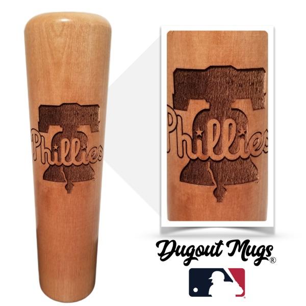 Dugout Mugs® MLB Teams - Dugout Mug Philadelphia Phillies Dugout Mug® | Baseball Bat Mug Collective