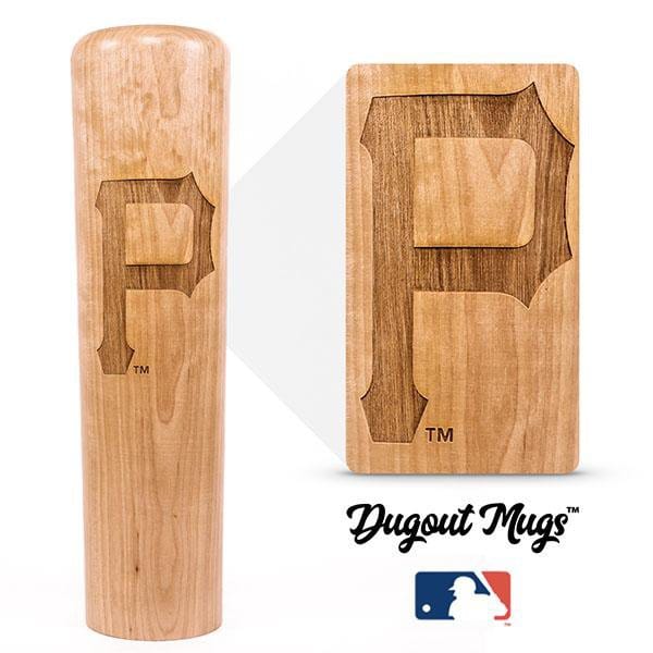 Dugout Mugs® MLB Teams - Dugout Mug Pittsburgh Pirates "P" Dugout Mug® | Baseball Bat Mug Collective