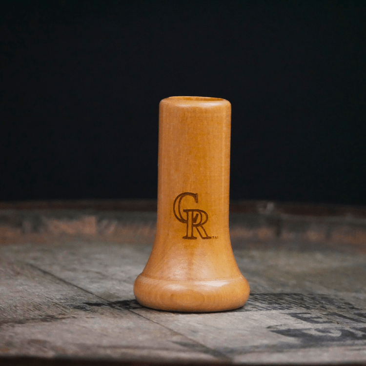 Dugout Mugs® MLB Teams - Knob Shot Glass Colorado Rockies "CR" Knob Shot™ | Bat Handle Shot Glass