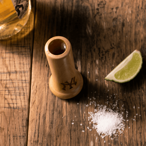 Dugout Mugs® MLB Teams - Knob Shot Glass New York Yankees "NY" Knob Shot™ | Bat Handle Shot Glass