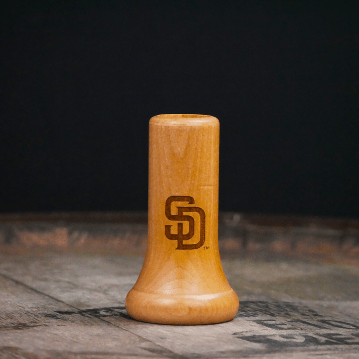 Dugout Mugs® MLB Teams - Knob Shot Glass San Diego Padres "SD" Knob Shot™ | Bat Handle Shot Glass