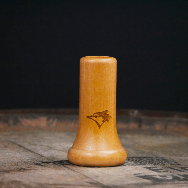 Dugout Mugs® MLB Teams - Knob Shot Glass Toronto Blue Jays Bird Knob Shot™ - Bat Handle Shot Glass