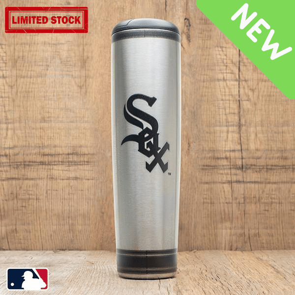 Dugout Mugs® MLB Teams - Metal Dugout Mug Chicago White Sox Metal Dugout Mug - Stainless Steel Baseball Bat Mug