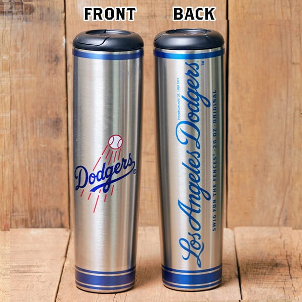 Dugout Mugs® MLB Teams - Metal Dugout Mug Los Angeles Dodgers Metal Dugout Mug | Stainless Steel Baseball Bat Mug