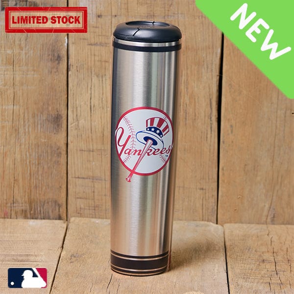 Dugout Mugs® MLB Teams - Metal Dugout Mug New York Yankees Metal Dugout Mug | Stainless Steel Baseball Bat Mug