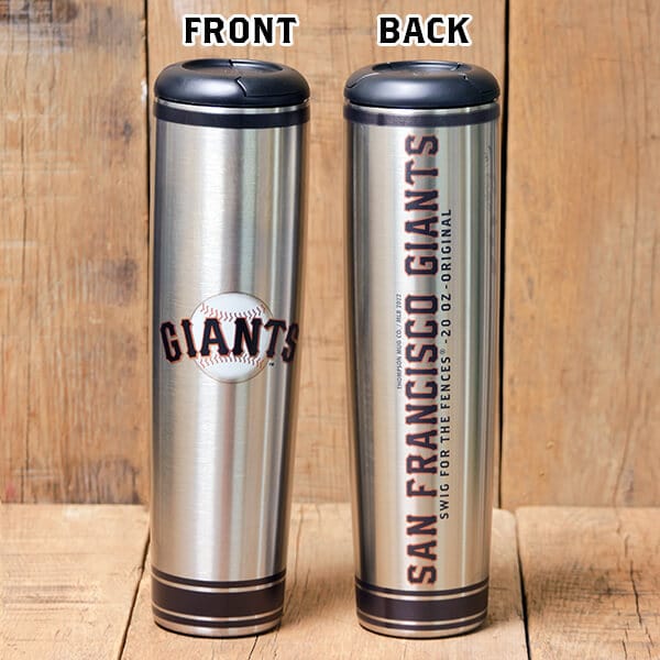 Dugout Mugs® MLB Teams - Metal Dugout Mug San Francisco Giants Metal Dugout Mug | Stainless Steel Baseball Bat Mug