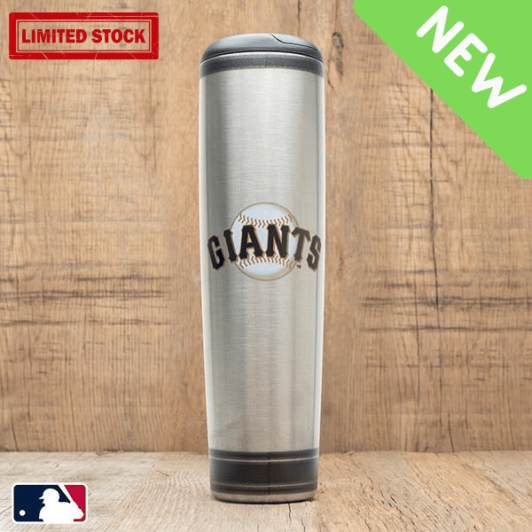 Dugout Mugs® MLB Teams - Metal Dugout Mug San Francisco Giants Metal Dugout Mug | Stainless Steel Baseball Bat Mug