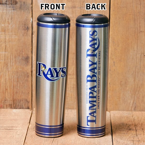 Dugout Mugs® MLB Teams - Metal Dugout Mug Tampa Bay Rays Metal Dugout Mug | Stainless Steel Baseball Bat Mug
