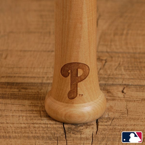 Dugout Mugs® MLB Teams - Season Opener Philadelphia Phillies "P" Season Opener™ | Baseball Bat Handle Bottle Opener