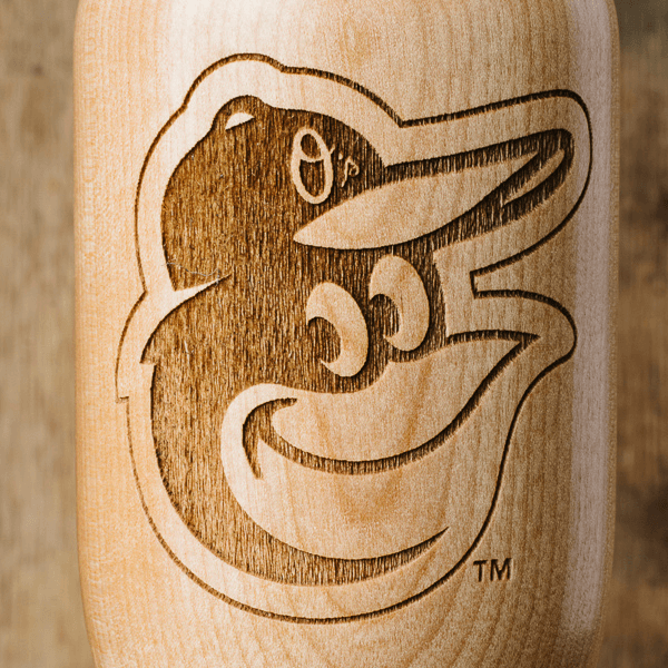 Dugout Mugs® MLB Teams - Wined Up Glass Baltimore Orioles Wined Up® | Baseball Bat Wine Mug