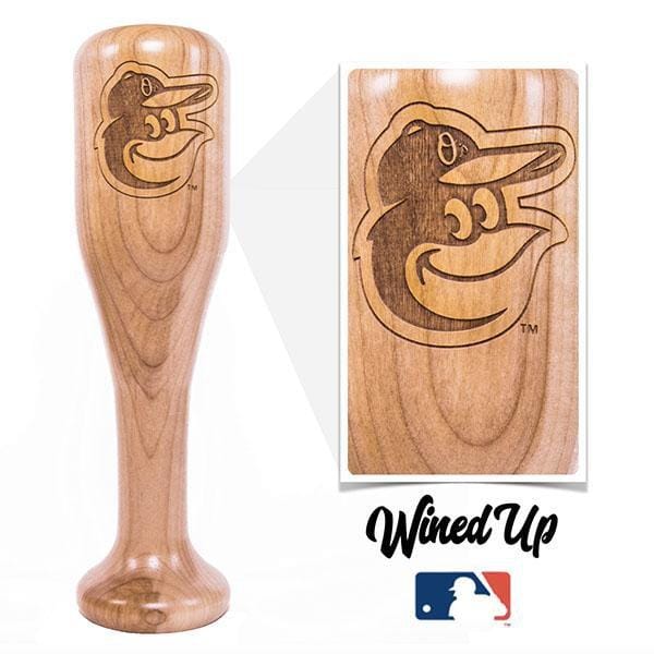 Dugout Mugs® MLB Teams - Wined Up Glass Baltimore Orioles Wined Up® | Baseball Bat Wine Mug Collective