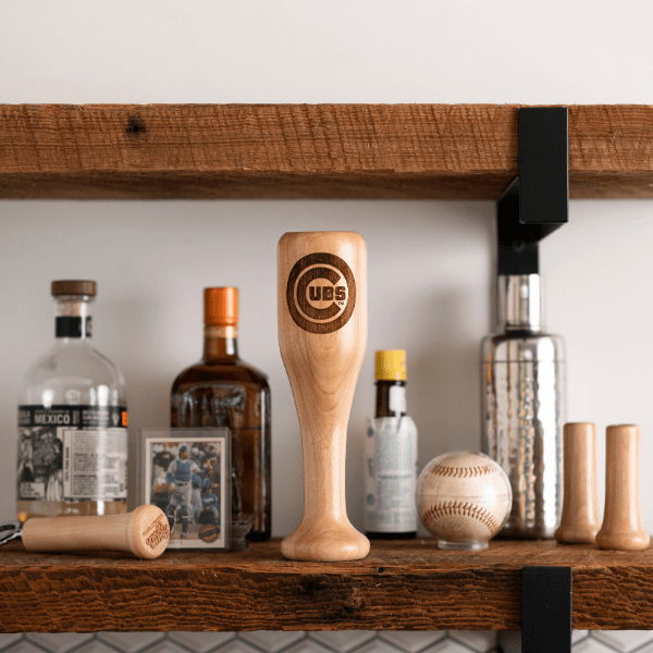Dugout Mugs® MLB Teams - Wined Up Glass Chicago Cubs Wined Up® | Baseball Bat Wine Mug Collective