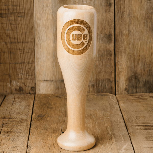Dugout Mugs® MLB Teams - Wined Up Glass Chicago Cubs Wined Up® | Baseball Bat Wine Mug Collective