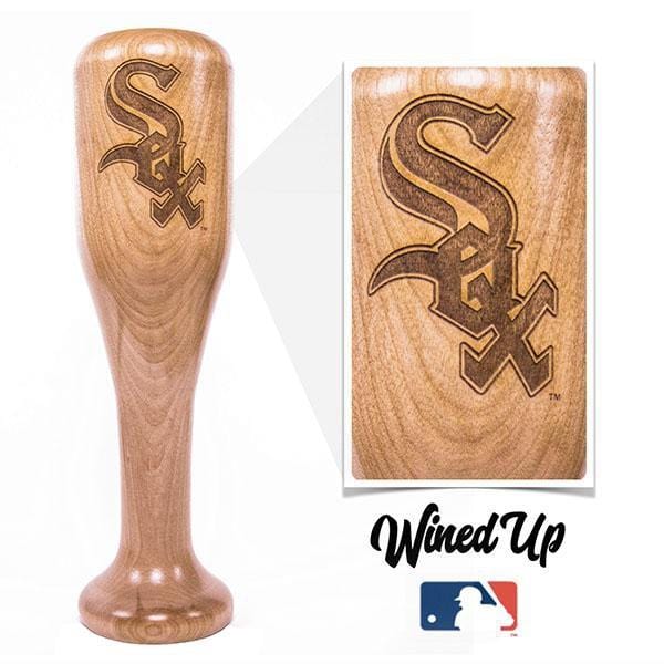 Dugout Mugs® MLB Teams - Wined Up Glass Chicago White Sox Wined Up® | Baseball Bat Wine Mug