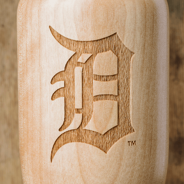 Dugout Mugs® MLB Teams - Wined Up Glass Detroit Tigers "D" Wined Up® | Baseball Bat Wine Mug Collective