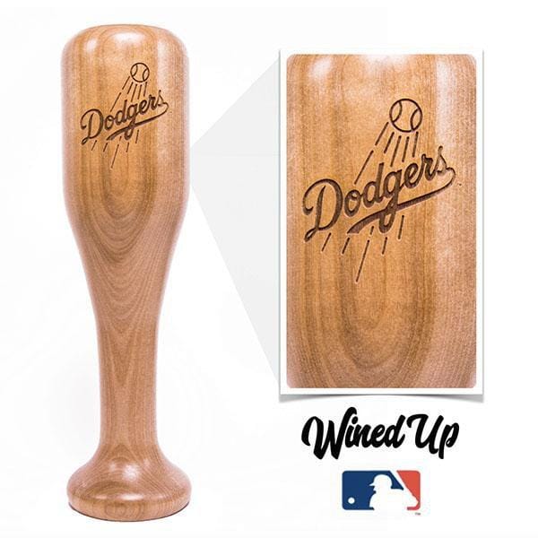 Dugout Mugs® MLB Teams - Wined Up Glass Los Angeles Dodgers Wined Up® | Baseball Bat Wine Mug Collective