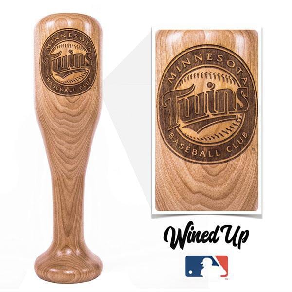 Dugout Mugs® MLB Teams - Wined Up Glass Minnesota Twins Wined Up® | Baseball Bat Wine Mug Collective