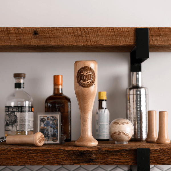 Dugout Mugs® MLB Teams - Wined Up Glass Minnesota Twins Wined Up® | Baseball Bat Wine Mug Collective