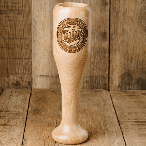 Dugout Mugs® MLB Teams - Wined Up Glass Minnesota Twins Wined Up® | Baseball Bat Wine Mug Collective