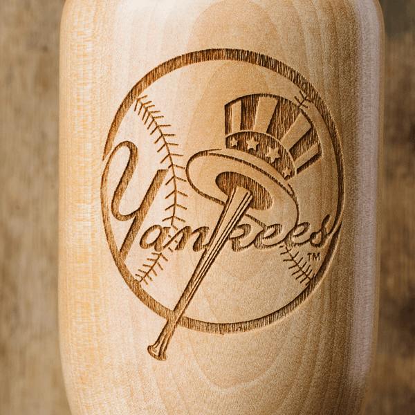 Dugout Mugs® MLB Teams - Wined Up Glass New York Yankees Wined Up® | Baseball Bat Wine Mug