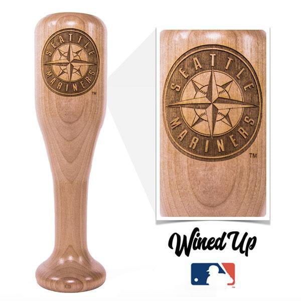 Dugout Mugs® MLB Teams - Wined Up Glass Seattle Mariners Wined Up® | Baseball Bat Wine Mug Collective