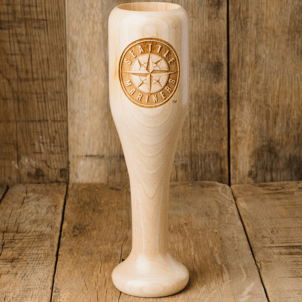 Dugout Mugs® MLB Teams - Wined Up Glass Seattle Mariners Wined Up® | Baseball Bat Wine Mug Collective