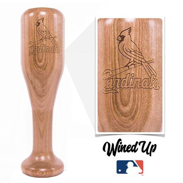 Dugout Mugs® MLB Teams - Wined Up Glass St. Louis Cardinals Wined Up® | Baseball Bat Wine Mug Collective