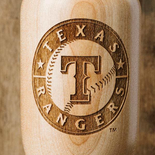 Dugout Mugs® MLB Teams - Wined Up Glass Texas Rangers Wined Up® - Baseball Bat Wine Mug